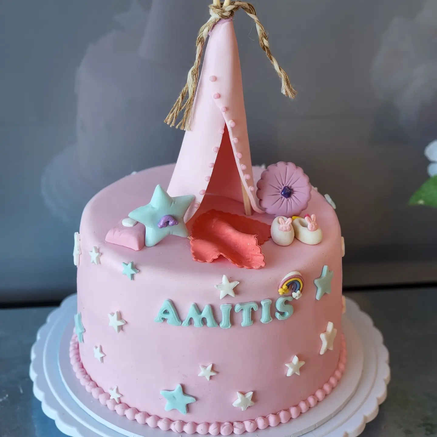 Sleepover Theme Cake